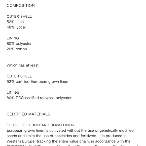 Zara Fitted Short Sleeve Linen Blazer light blue NWT - Picture 9 of 9